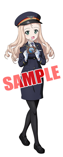 画像ギャラリー No.003のサムネイル画像 / 「ガールズ&パンツァー 戦車道大作戦!」と鹿島臨海鉄道のコラボが決定