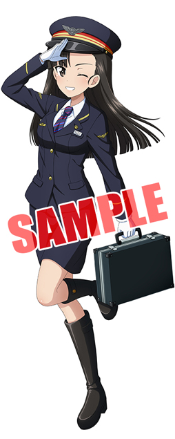 画像ギャラリー No.005のサムネイル画像 / 「ガールズ&パンツァー 戦車道大作戦!」と鹿島臨海鉄道のコラボが決定