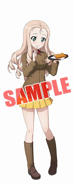 画像ギャラリー No.005のサムネイル画像 / 「ガールズ&パンツァー 戦車道大作戦!」,アニメ最終章に登場した学校の衣装を着た生徒が登場