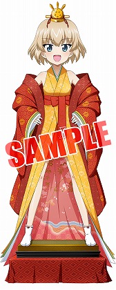 画像ギャラリー No.008のサムネイル画像 / 「ガルパン 戦車道大作戦！」，生徒ガチャに雛祭り衣装の西住みほやミカらが登場