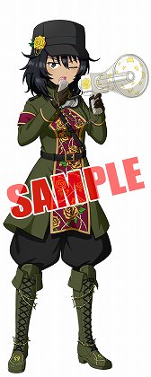画像ギャラリー No.006のサムネイル画像 / 「ガールズ&パンツァー 戦車道大作戦!」,フラワー道衣装の生徒登場