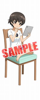 画像ギャラリー No.010のサムネイル画像 / 「ガールズ&パンツァー 戦車道大作戦!」,フラワー道衣装の生徒登場