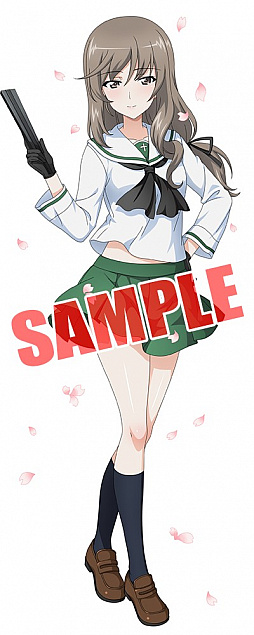 画像ギャラリー No.003のサムネイル画像 / 「ガールズ&パンツァー 戦車道大作戦!」,ライバルフェスに大洗女子学園制服姿の家元が登場