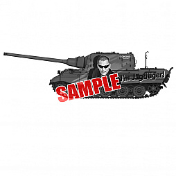画像ギャラリー No.012のサムネイル画像 / 「ガールズ&パンツァー 戦車道大作戦!」で蝶野正洋氏コラボの第4弾がスタート