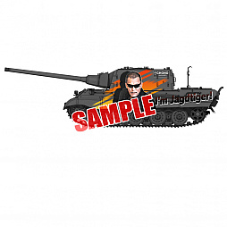 画像ギャラリー No.013のサムネイル画像 / 「ガールズ&パンツァー 戦車道大作戦!」で蝶野正洋氏コラボの第4弾がスタート