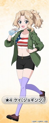 画像ギャラリー No.017のサムネイル画像 / 「ガールズ&パンツァー 戦車道大作戦!」,蝶野正洋コラボの第5弾を開催