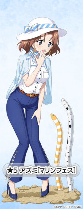 画像ギャラリー No.001のサムネイル画像 / 「ガールズ&パンツァー 戦車道大作戦!」,マリンフェス衣装の生徒が新登場