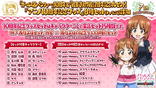 画像ギャラリー No.005のサムネイル画像 / 「ガルパン 戦車道大作戦」,“10 years Memory ガチャ”に西住みほが登場