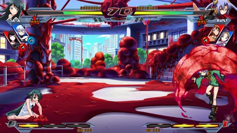 画像ギャラリー No.009のサムネイル画像 / 「ニトロプラス ブラスターズ -ヒロインズ インフィニット デュエル-」コラボキャラクターとして「閃乱カグラ」より「焔」の参戦が決定