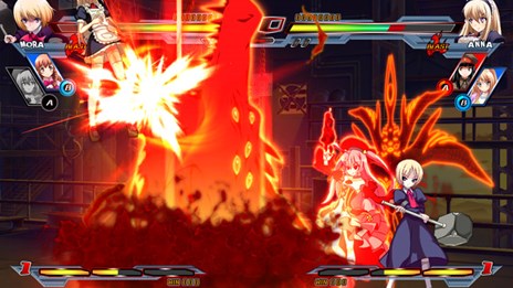 画像ギャラリー No.015のサムネイル画像 / 「ニトロプラス ブラスターズ -ヒロインズ インフィニット デュエル-」コラボキャラクターとして「閃乱カグラ」より「焔」の参戦が決定