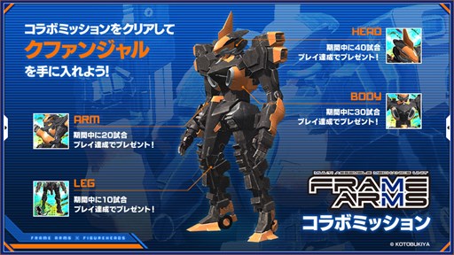 画像ギャラリー No.005のサムネイル画像 / 「フィギュアヘッズ」×「フレームアームズ」コラボが実施決定。11月30日より