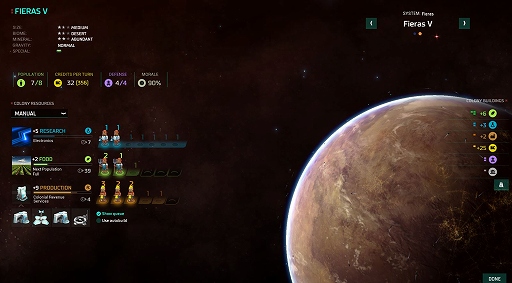 画像ギャラリー No.008のサムネイル画像 / ［gamescom］これぞまさに正統派4Xゲーム。「Master of Orion」のデモプレイを見てきた