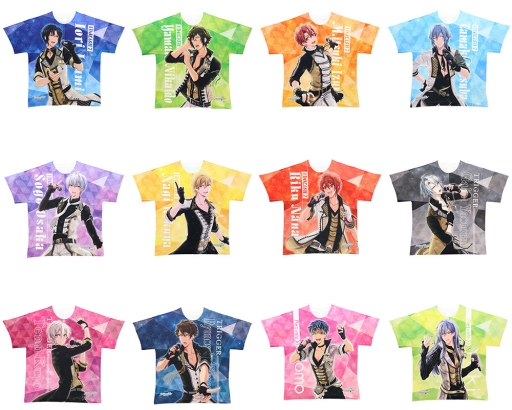 画像ギャラリー No.002のサムネイル画像 / 「アイドリッシュセブン」のフルグラフィックTシャツ全12種が6月21日に発売決定
