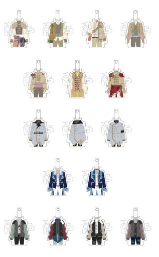 画像ギャラリー No.001のサムネイル画像 / 「アイドリッシュセブン」のラゲッジタグ，全16種が2020年1月に発売