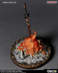 画像ギャラリー No.003のサムネイル画像 / 「DARK SOULS」立体化プロジェクトで「篝火」スタチュー（1/6スケール）が登場。フィギュアメーカー・Geccoが夏頃発売へ