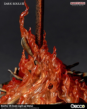 画像ギャラリー No.009のサムネイル画像 / 「DARK SOULS」立体化プロジェクトで「篝火」スタチュー（1/6スケール）が登場。フィギュアメーカー・Geccoが夏頃発売へ