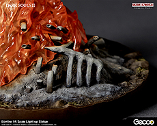 画像ギャラリー No.012のサムネイル画像 / 「DARK SOULS」立体化プロジェクトで「篝火」スタチュー（1/6スケール）が登場。フィギュアメーカー・Geccoが夏頃発売へ