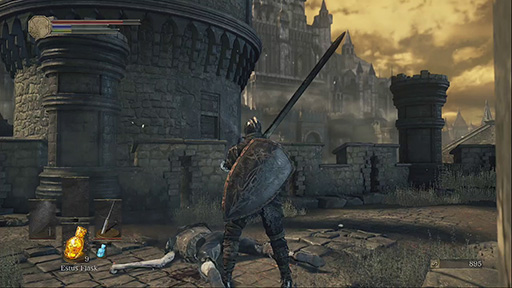 画像ギャラリー No.007のサムネイル画像 / ［TGS 2015］「DARK SOULS III」試遊レポート。新たな仕様や演出が加わるだけでなく，これまで以上に洞察力やマネジメント能力が問われる内容に