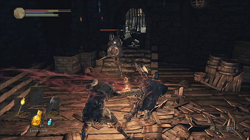 画像ギャラリー No.010のサムネイル画像 / ［TGS 2015］「DARK SOULS III」試遊レポート。新たな仕様や演出が加わるだけでなく，これまで以上に洞察力やマネジメント能力が問われる内容に