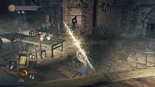画像ギャラリー No.012のサムネイル画像 / ［TGS 2015］「DARK SOULS III」試遊レポート。新たな仕様や演出が加わるだけでなく，これまで以上に洞察力やマネジメント能力が問われる内容に