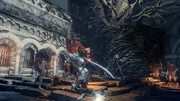 画像ギャラリー No.004のサムネイル画像 / 「DARK SOULS III」のいかにも死ねそうな新シチュエーションが確認できるプレイムービーが公開