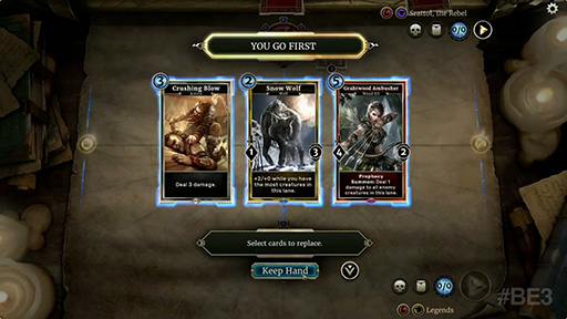 画像ギャラリー No.004のサムネイル画像 / ［E3 2016］カードゲーム「The Elder Scrolls: Legends」がMacとiPhone，Android端末に新規対応