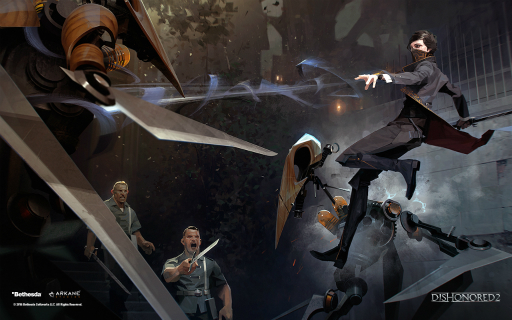 画像ギャラリー No.001のサムネイル画像 / 「Dishonored 2」の海外向けローンチトレイラーが公開。若き女王は奪われた王座を取り戻せるか