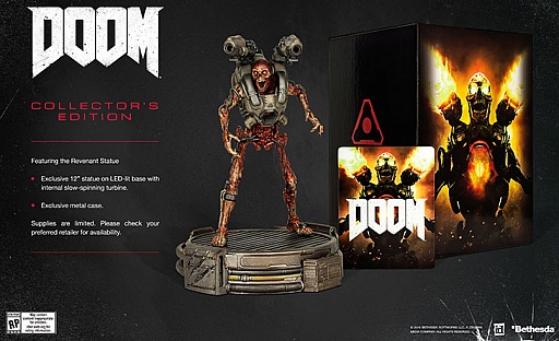画像ギャラリー No.004のサムネイル画像 / 「DOOM」の発売が2016年5月13日に決定。フィギュア付きのコレクターズエディションも発表