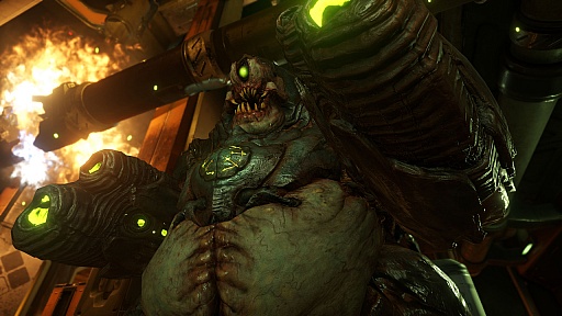画像ギャラリー No.004のサムネイル画像 / 発売間近,「DOOM」の開発者ビデオダイアリーが公開。見どころは銃,デーモン,そしてスピード