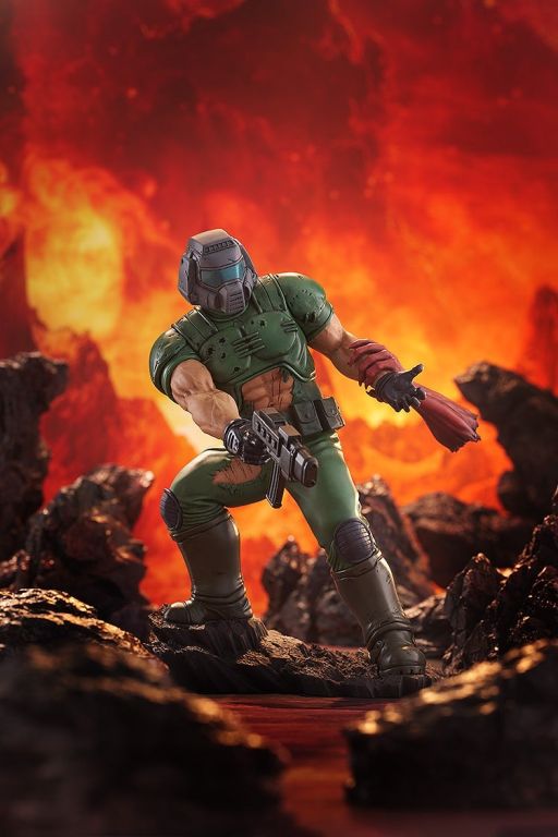 画像ギャラリー No.001のサムネイル画像 / 「DOOM」の主人公・ドゥームマリンがフィギュアシリーズ「POP UP PARADE SP」に登場。9月発売,予約受付を開始