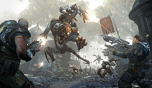 画像ギャラリー No.003のサムネイル画像 / 知られざるローカスト大戦を描く,「Gears of War 4」の序盤20分を収めたトレイラーが公開