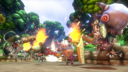 画像ギャラリー No.001のサムネイル画像 / ハック＆スラッシュRPG「ハッピーダンジョン」が，Xbox Oneで2016年内に配信決定。「Happy Wars」との連動要素もあり