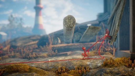画像ギャラリー No.004のサムネイル画像 / 毛糸を駆使して過去を紐解く異色作「UNRAVEL」。見た目のかわいさとは裏腹に，コアゲーマーでもしっかり楽しめる良質なパズル＆アクションだ