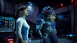 画像ギャラリー No.006のサムネイル画像 / 「Mass Effect: Andromeda」の最新スクリーンショットが公開。主人公の父親と思われるキャラクターの姿も