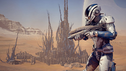 画像ギャラリー No.004のサムネイル画像 / シリーズ最新作「Mass Effect: Andromeda」のプレイの模様を紹介するトレイラーと,女優ナタリー・ドーマーさんの声優参加を明らかにした最新トレイラーが公開