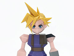 PS版「FFVII」のクラウドを発売当時のカクカクした姿で立体化。新作フィギュアを2025年3月にリリース，予約も受付中