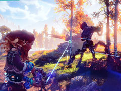 ［TGS 2016］PS4用ソフト「Horizon Zero Dawn」が国内で初のプレイアブル出展。さまざまな矢を使って戦術的な狩りが楽しめる