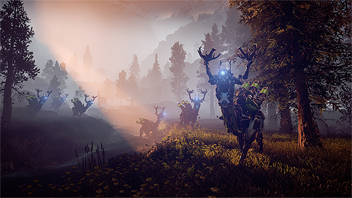 画像ギャラリー No.005のサムネイル画像 / 「Horizon Zero Dawn」の「MACHINES」トレイラー（日本語版）が公開。大地を闊歩するさまざまな“機械の獣”達を収録