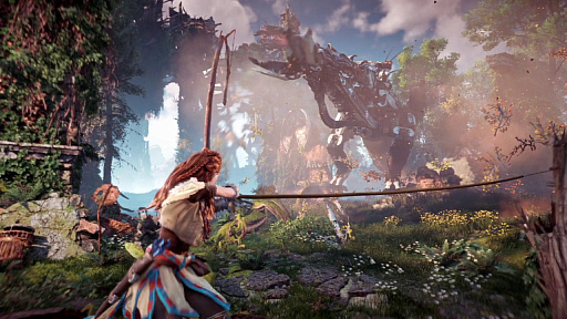 画像ギャラリー No.001のサムネイル画像 / 「Horizon Zero Dawn」，人類文明崩壊からの1000年間を描くタイムラプス映像が公開。巨大機械獣“サンダージョー”とのバトルも