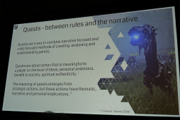 画像ギャラリー No.004のサムネイル画像 / ［GDC 2017］広大なオープンワールドで描かれる「Horizon Zero Dawn」で使用された，意外と古風なストーリー構築法