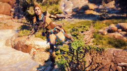 画像ギャラリー No.001のサムネイル画像 / 「Horizon Zero Dawn」にアーロイのポーズや色効果フィルターを追加するアップデート1.20が配信開始。「SHAREfactory」用のテーマも