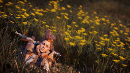 画像ギャラリー No.003のサムネイル画像 / 「Horizon Zero Dawn」にアーロイのポーズや色効果フィルターを追加するアップデート1.20が配信開始。「SHAREfactory」用のテーマも