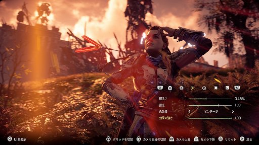 画像ギャラリー No.010のサムネイル画像 / カメラマンによる「Horizon Zero Dawn」百景第2弾。Ver 1.20でさらに強化されたPhoto Modeを試す