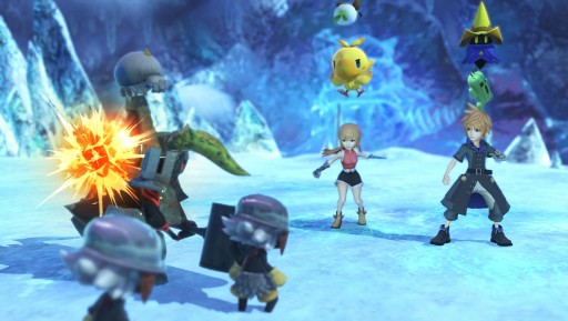 画像ギャラリー No.002のサムネイル画像 / ［E3 2015］「WORLD OF FINAL FANTASY」は，SFC時代のFFをベースにアレンジを加えた意欲作。ディレクターの千葉広樹氏にコンセプトを聞いてみた