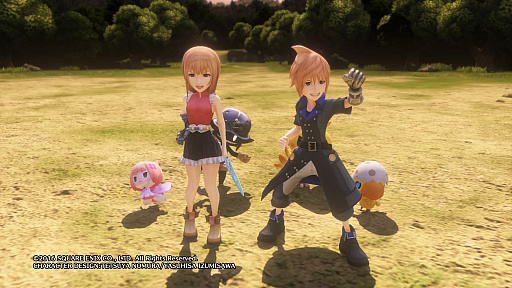 画像ギャラリー No.004のサムネイル画像 / 「WORLD OF FINAL FANTASY」試遊版のプレイレポートを,ムービーとともに掲載。かわいいモンスター達による“組み合わせの妙”が面白い