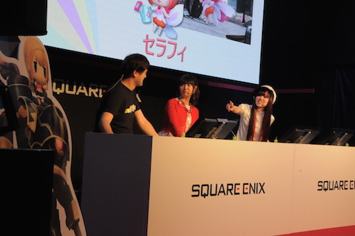 画像ギャラリー No.007のサムネイル画像 / ［TGS 2016］「WORLD OF FINAL FANTASY」のステージイベントをレポート。竹達彩奈さんと喜多村英梨さんが収録秘話を披露し，ゲームで激突!?