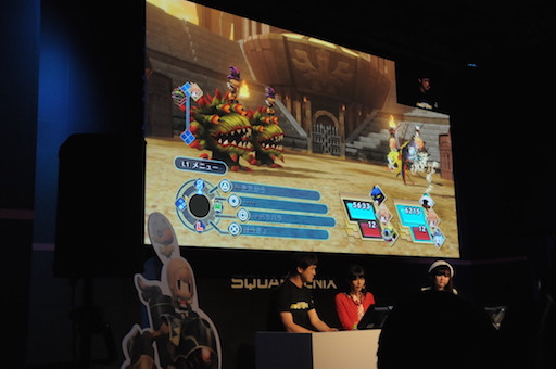 画像ギャラリー No.011のサムネイル画像 / ［TGS 2016］「WORLD OF FINAL FANTASY」のステージイベントをレポート。竹達彩奈さんと喜多村英梨さんが収録秘話を披露し，ゲームで激突!?