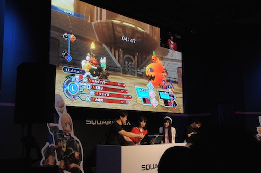 画像ギャラリー No.026のサムネイル画像 / ［TGS 2016］「WORLD OF FINAL FANTASY」のステージイベントをレポート。竹達彩奈さんと喜多村英梨さんが収録秘話を披露し，ゲームで激突!?
