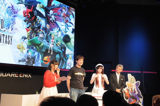 画像ギャラリー No.033のサムネイル画像 / ［TGS 2016］「WORLD OF FINAL FANTASY」のステージイベントをレポート。竹達彩奈さんと喜多村英梨さんが収録秘話を披露し，ゲームで激突!?