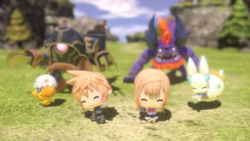 画像ギャラリー No.034のサムネイル画像 / ［TGS 2016］「WORLD OF FINAL FANTASY」のステージイベントをレポート。竹達彩奈さんと喜多村英梨さんが収録秘話を披露し，ゲームで激突!?